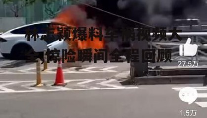 林志颖爆料车祸视频大全,惊险瞬间全程回顾